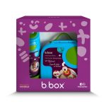 b.box: Zestaw Lunchbox + Butelka tritanowa ze słomką 450 ml, Ocean Breeze - obrazek 2