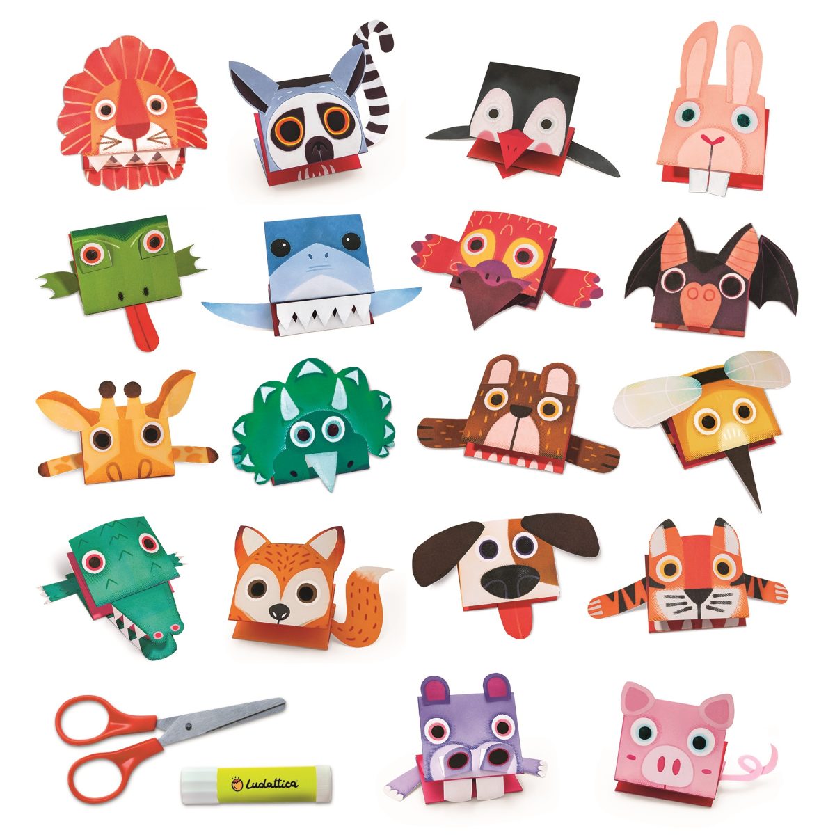 LUDATTICA: MOJE PIERWSZE ORIGAMI – zestaw kreatywny dla najmłodszych - crea dudù - obrazek 2