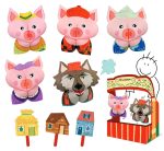 LUDATTICA: MY STORY ORIGAMI – „Trzy małe świnki” – TEATRZYK DIY - obrazek 3