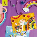 LUDATTICA: Paper ART – zestaw QUILLING z JEDNOROŻCAMI - obrazek 3