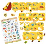 LUDATTICA: WALIZECZKA edukacyjna Montessori – Jamnik z ALFABETEM - obrazek 2