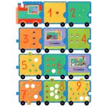 LUDATTICA: WALIZECZKA edukacyjna Montessori – pociąg z LICZBAMI - obrazek 2