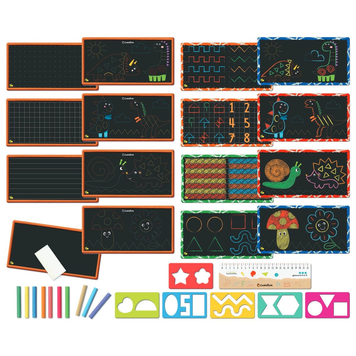 LUDATTICA: WALIZECZKA edukacyjna Montessori – TABLICE Montessori - obrazek 2