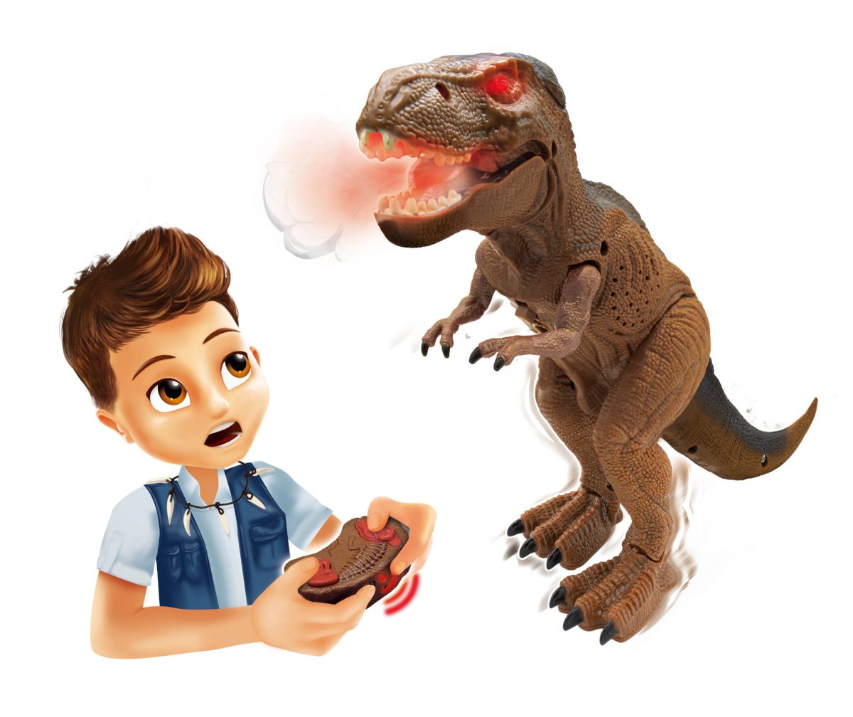 Buki: Dinozaur T-REX zdalnie sterowany 5+ - obrazek 4