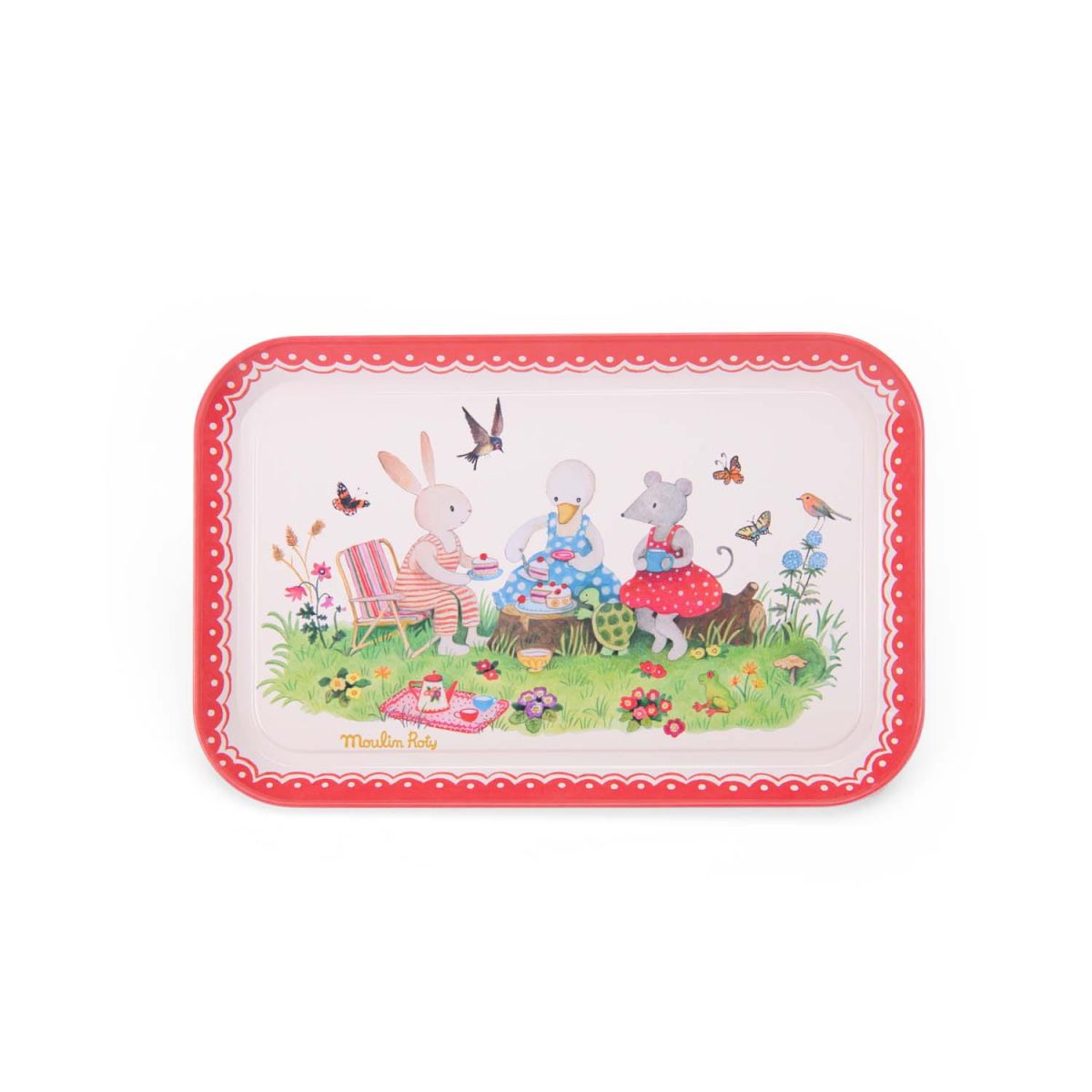 Moulin Roty: Zestaw herbaciany w walizce LA GRANDE FAMILLE - obrazek 3