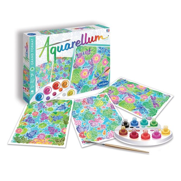 SentoSphere: zestaw art Aquarellum - Z Lotu Ptaka