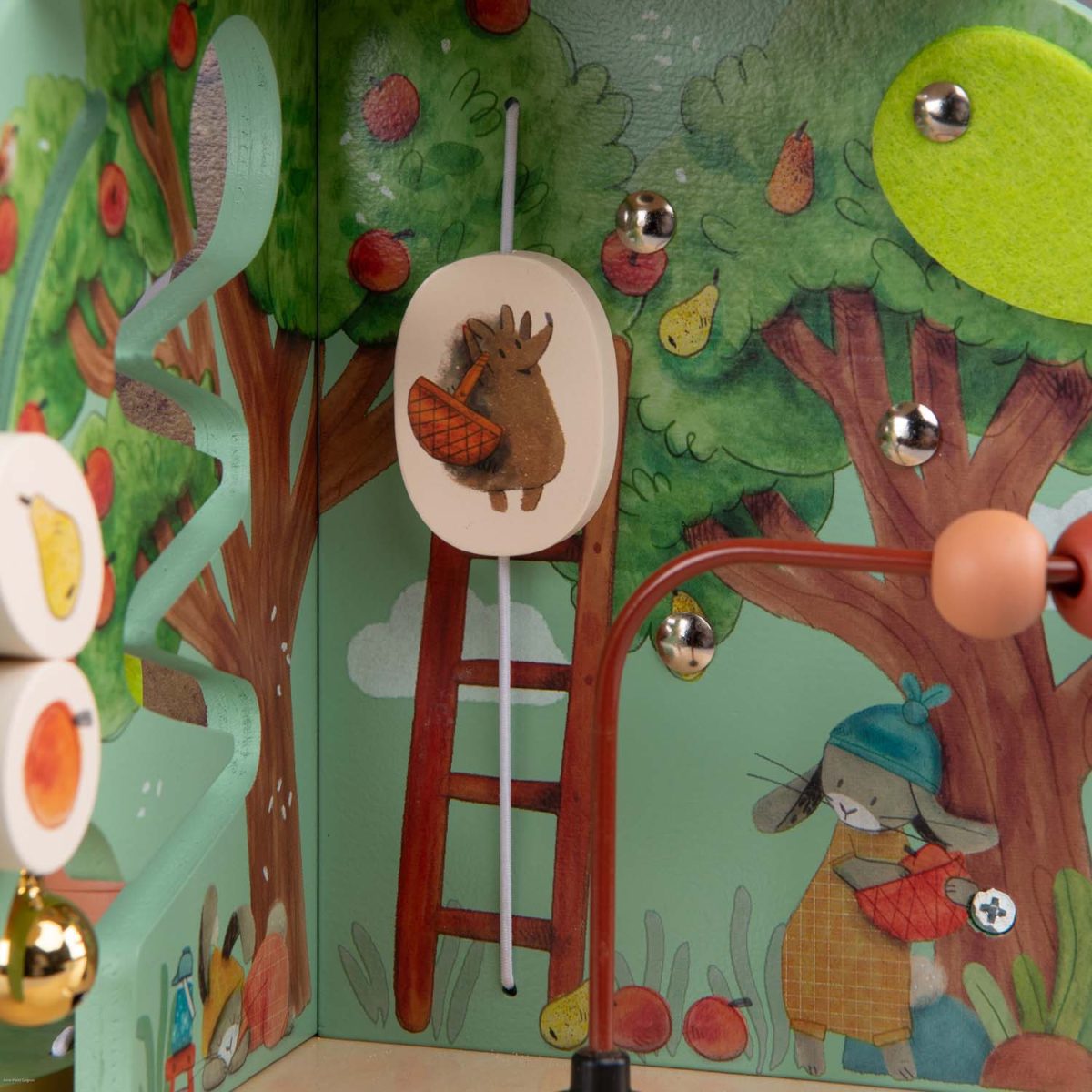 Moulin Roty: Zabawka aktywizująca OGRÓD - obrazek 7