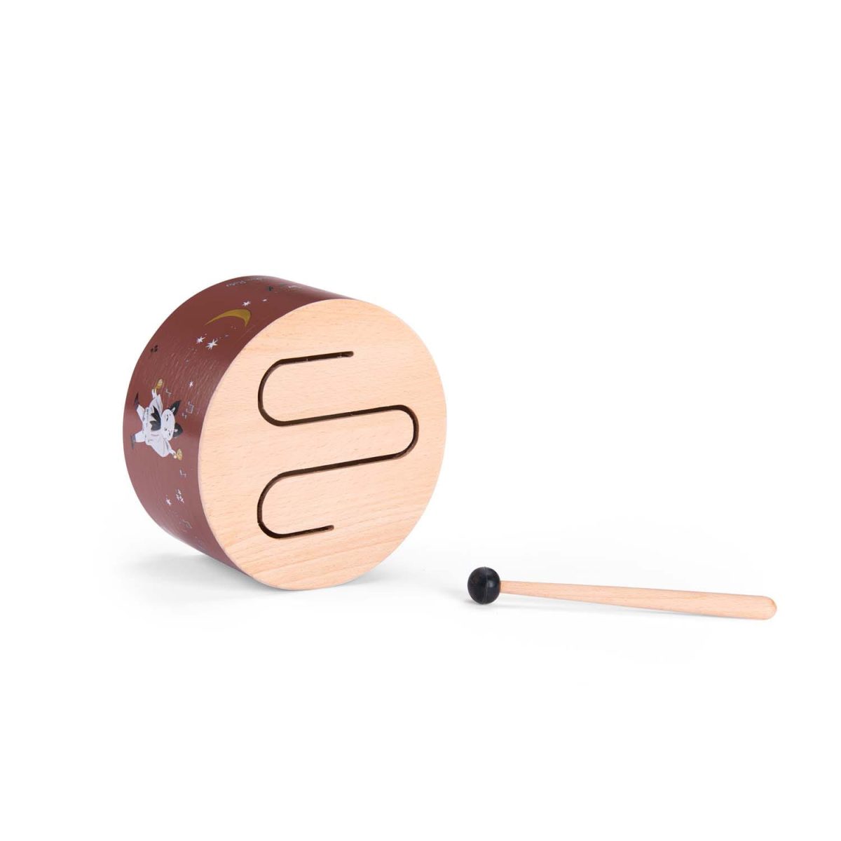 Moulin Roty: Drewniany bębenek APRES LA PLUIE - obrazek 2