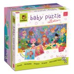 Ludattica: DWUSTRONNE puzzle dla najmłodszych – SYRENKI / Baby puzzle