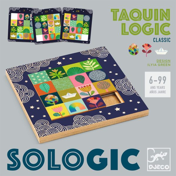 Djeco: Gra logiczna SoLogic TAQUIN LOGIC 6+
