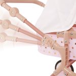 LullaBaby: Podwójny głęboki wózek GONDOLA dla lalek - obrazek 4