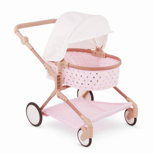 LullaBaby: Podwójny głęboki wózek GONDOLA dla lalek