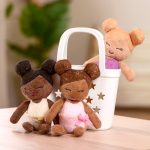 LullaBaby: Laleczki do kąpieli, TRIO z koszykiem, BATH DOLLS - obrazek 6