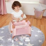 LullaBaby: Kojec / ŁÓŻECZKO dla lalki, z akcesoriami - obrazek 2