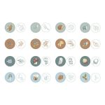 Little Dutch Zestaw pieczątek Forest Friends - obrazek 5