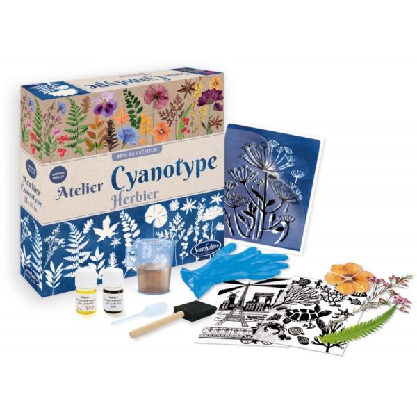 SENTOSPHERE: Zestaw ART Zielnik w technice cyjanotypii 14+
