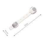 Babyono: Zabezpieczenia do mebli. Blokada uniwersalna 2 szt. - obrazek 6