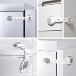 Babyono: Zabezpieczenia do mebli. Blokada uniwersalna 2 szt. - obrazek 2