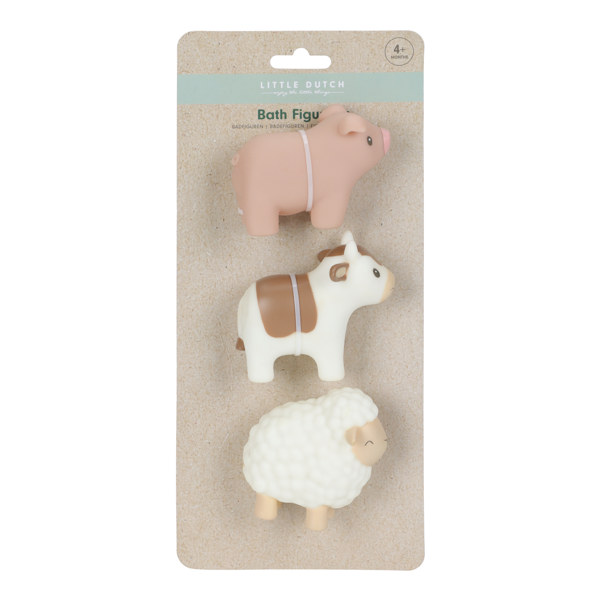 2013814 - product - Bath Animals - Little Farm (7) Little Dutch: figurki do kąpieli 3 szt. Little Farm - obrazek 4