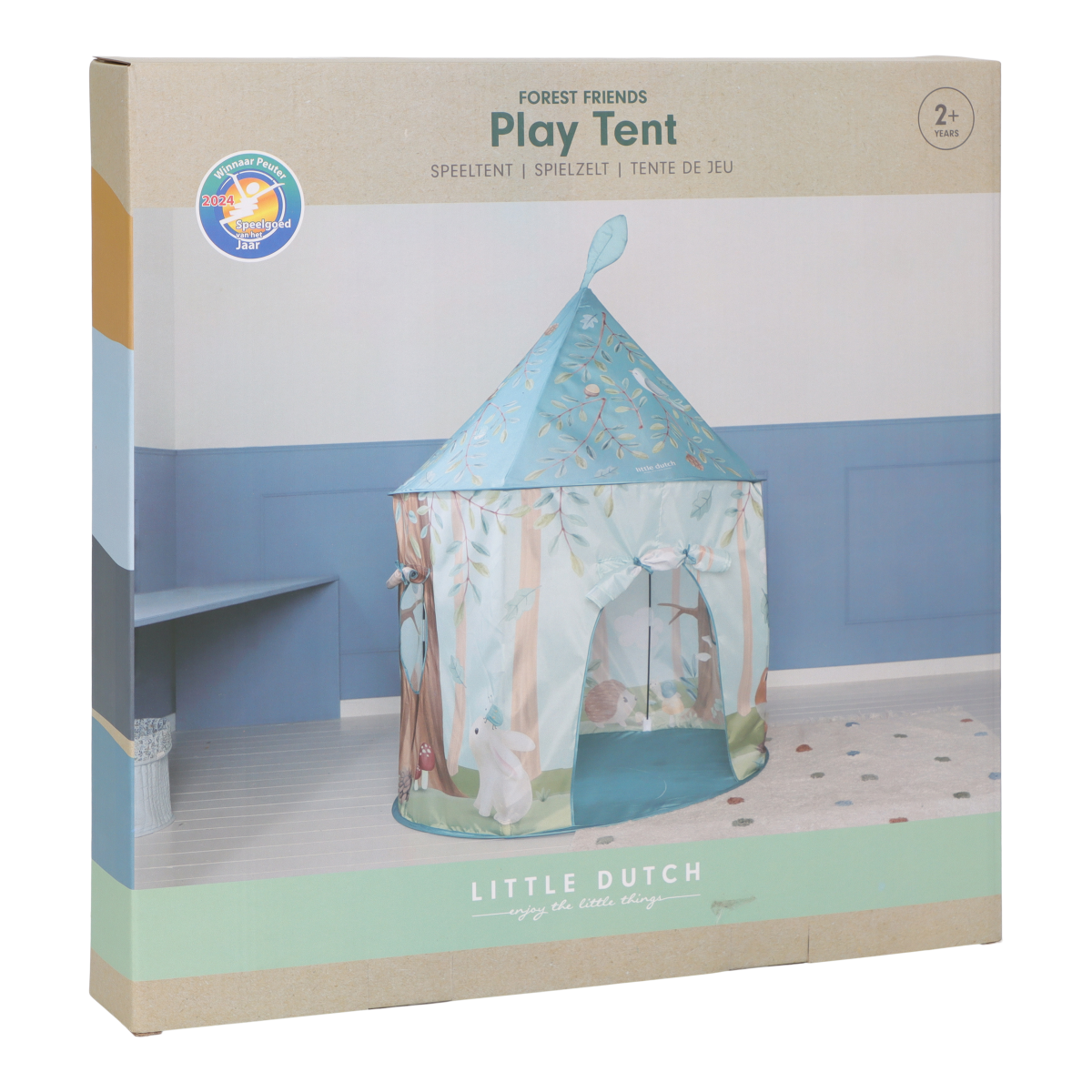 Little Dutch: namiot do zabawy dla dzieci Forest Friends - obrazek 6