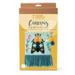 GRAINE CREATIVE: Zestaw Makatka z haftem Ćma