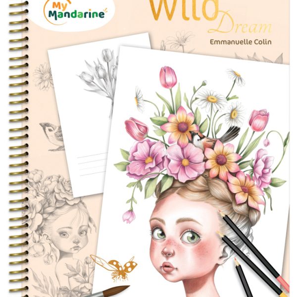 Avenue Mandarine: Kolorowanki A4 Wild - Emmanuelle Colin