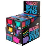 Schylling: gniotek sensoryczny ŚWINKA / Dig It Pig Needoh - obrazek 2