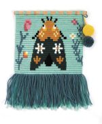 GRAINE CREATIVE: Zestaw Makatka z haftem Ćma - obrazek 3