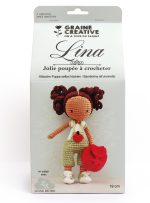 GRAINE CREATIVE: Zestaw do Szydełkowania Lalka Lina