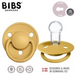 BIBS: DE LUX smoczek uspokajający silikonowy HONEY BEE ONE SIZE