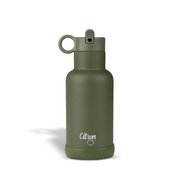 Citron: Butelka Termiczna ze Stali Nierdzewnej 350ml - Green
