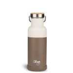 Citron: Butelka Termiczna ze Stali Nierdzewnej 500ml - Brown - obrazek 2