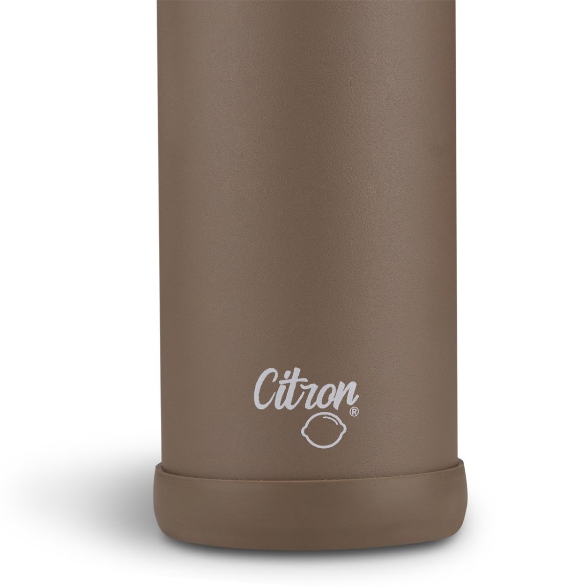 Citron: Butelka Termiczna ze Stali Nierdzewnej 500ml - Brown - obrazek 4
