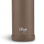 Citron: Butelka Termiczna ze Stali Nierdzewnej 500ml - Brown - obrazek 4