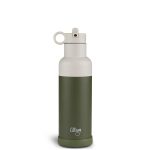 Citron: Butelka Termiczna ze Stali Nierdzewnej 500ml - Olive Green