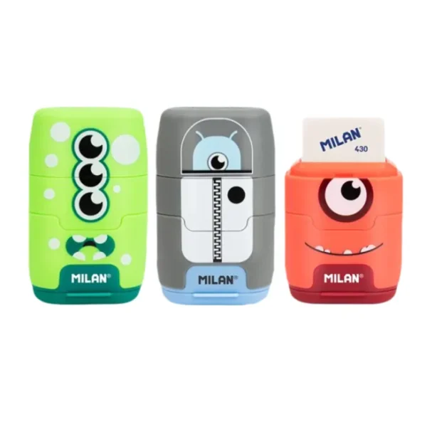 MILAN: temperówko - gumka COMPACT ALIENS