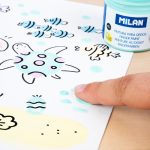 MILAN: farby do malowania palcami pastelowe 6 x 40 ml - obrazek 2