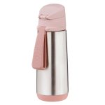 b.box: butelka termiczna z ustnikiem sportowym 500ml | Blush Crush - obrazek 4