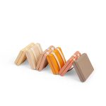 BIGJIGS: zabawka zręcznościowa DRABINKA JAKUBA - pastele róż