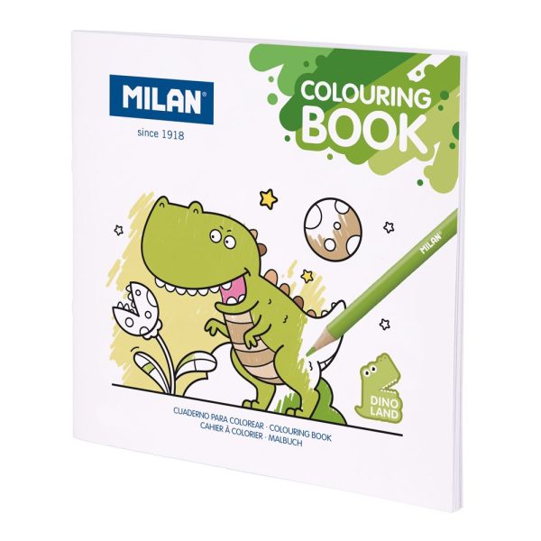 MILAN: kolorowanka 'Kraina dinozaurów'