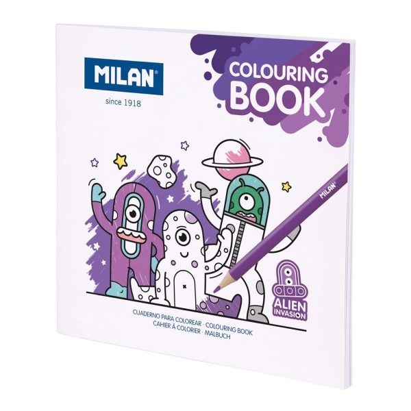 MILAN: kolorowanka 'Inwazja Obcych'