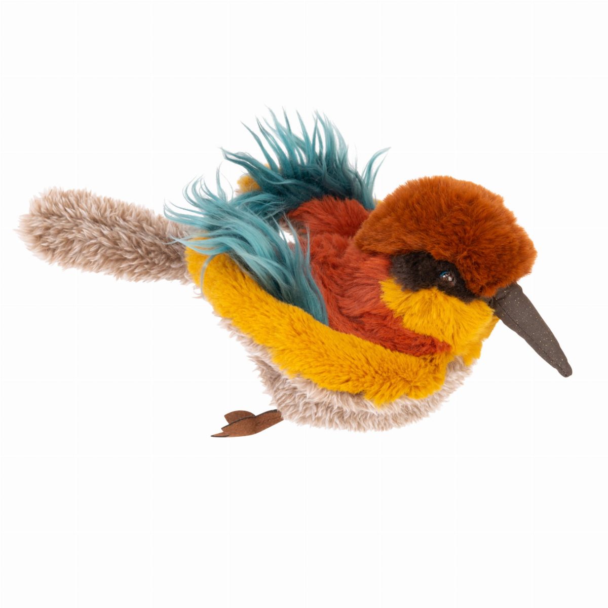 Moulin Roty: Maskotka ptaszek ŻOŁNA 22 cm DOOKOŁA ŚWIATA - obrazek 1
