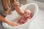 Shnuggle Wanienka dla Niemowlaka z Odpływem Baby Taupe - obrazek 4