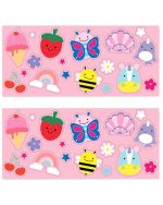 Skip Hop Butelka Termiczna z Ustnikiem i Naklejkami 380 ml Pink - obrazek 3