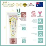 Jack N'Jill: Naturalna pasta do zębów dla dzieci, bez fluoru, MALINA, 6m+ - obrazek 2