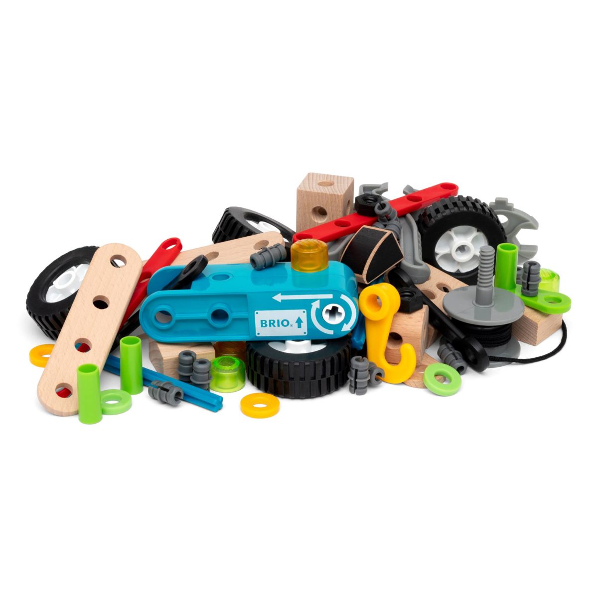Brio-klocki-konstrukcyjne-Builder-z-napedem-Pull-Back-Motor-Set-67-elementow BRIO: Builder - zestaw KONSTRUKTOR Z SILNIKIEM 67 el. - obrazek 2