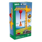 BRIO World - Podświetlany Dźwig Budowlany
