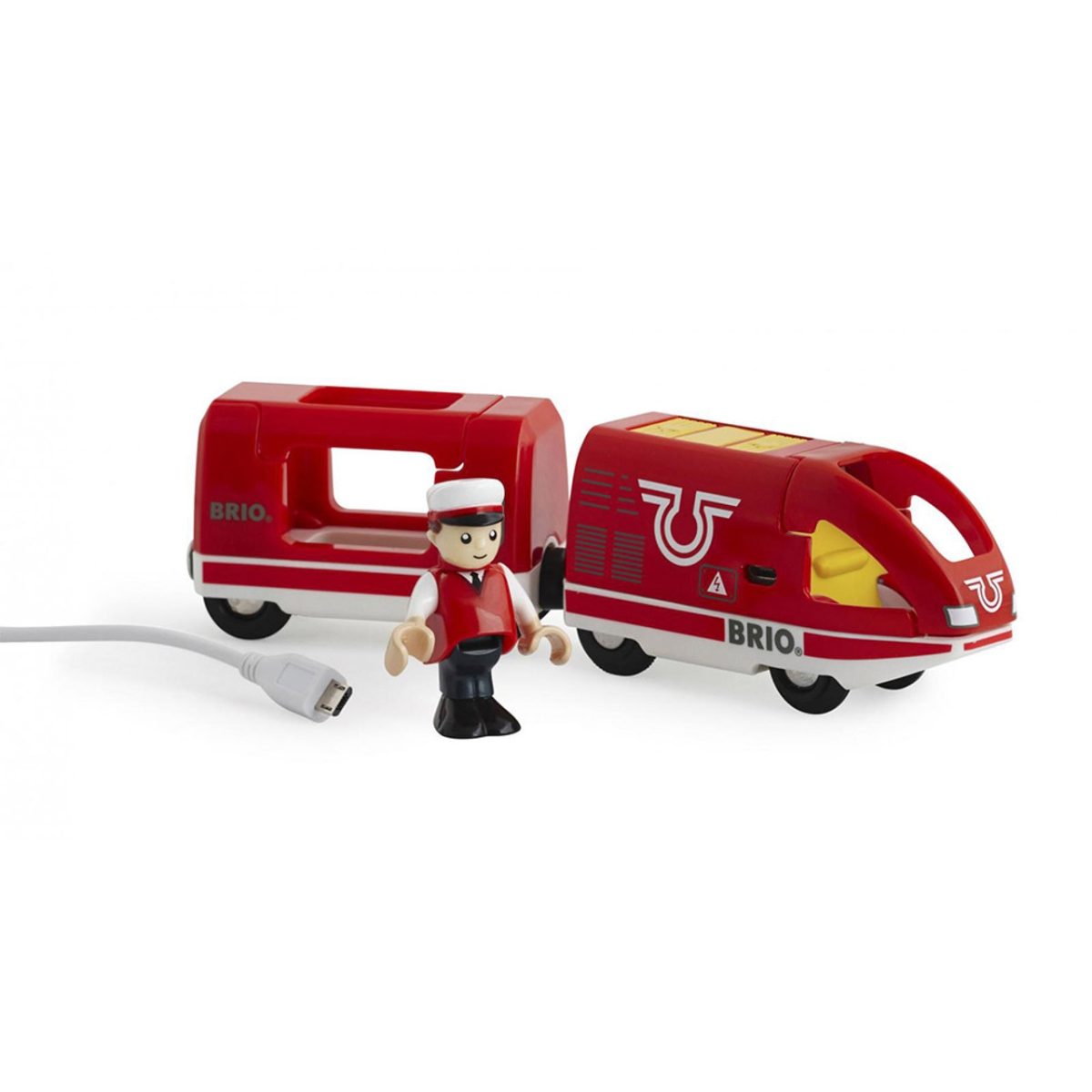 BRIO World - Pociąg Elektryczny z USB - obrazek 1