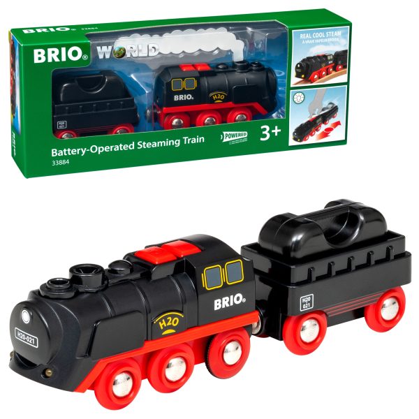 BRIO World - Kolejka z Parą na Baterie