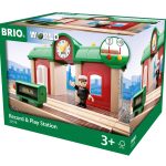 BRIO World - Stacja Kolejowa z Nagrywarką